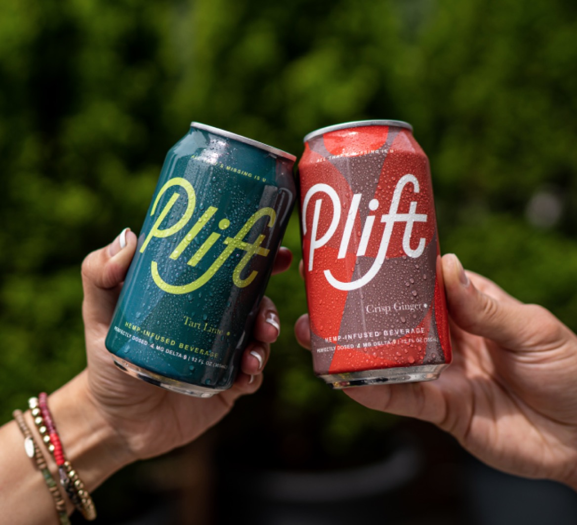 plift - two cans floating